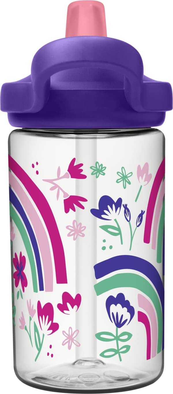Camelbak Eddy+ Kids 0,4L vandflaske, Rainbow Floral