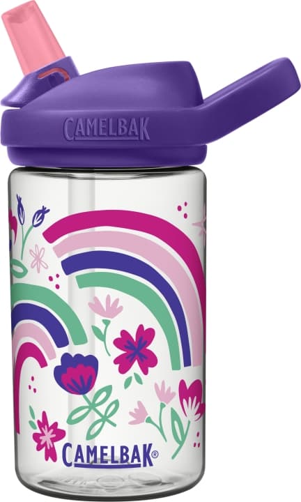Camelbak Eddy+ Kids 0,4L vandflaske, Rainbow Floral
