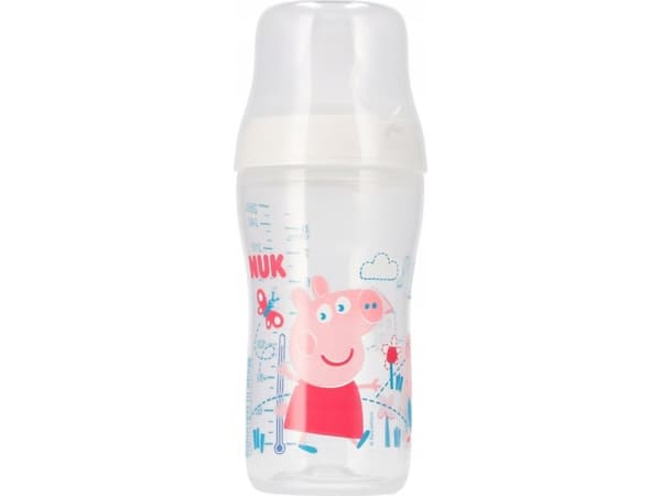 NUK Perfect Match Peppa Pig PP-pullo 260ml valkoinen (10216017)