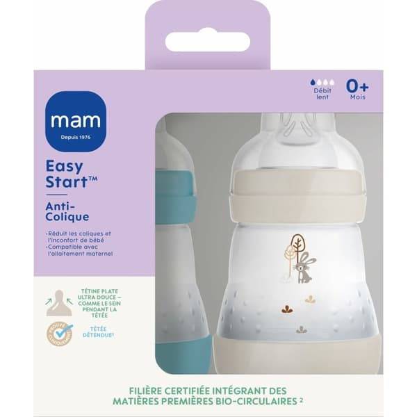 Babys flaske MAM Dino Rabbit