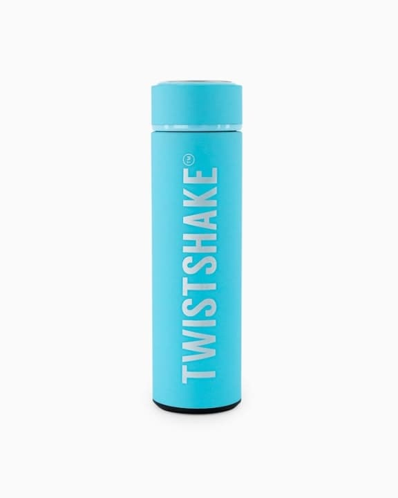 Twistshake Flaske til varmt eller koldt vand Pastelblå 420 ml