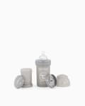 Miniatyrbilde 2 av 2: Twistshake Anti-Colic tåteflaske Pastellgrå 180 ml