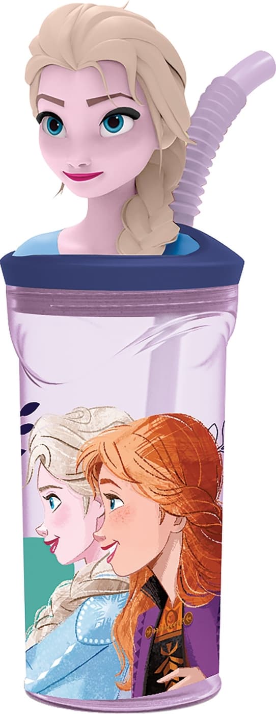 Disney Frozen Stor - Drikkeflaske (360 ml) - Frozen 2 (088808720-74266)
