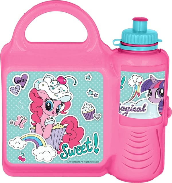MY LITTLE PONY MY LITTLE PONY Stor - Madkasse og vandflaske - (80572)