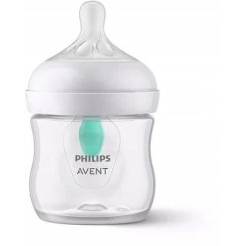 Avent RESPONSE 125 naturlig nappflaska med högtrycksinsats, stödjer barnets naturliga sugrytm