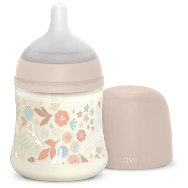 Suavinex, Wonderland, Biberon Suga SXPro S - Wonderland Rose - 150ml