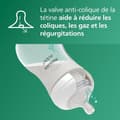 Miniatyrbild 6 av 6: Kit nyfödd - PHILIPS AVENT - Natural Glas 3.0 - Flaskor Glas 120ml + 2 Flaskor 240ml + Ultra Mjuka Nappar 0-6M