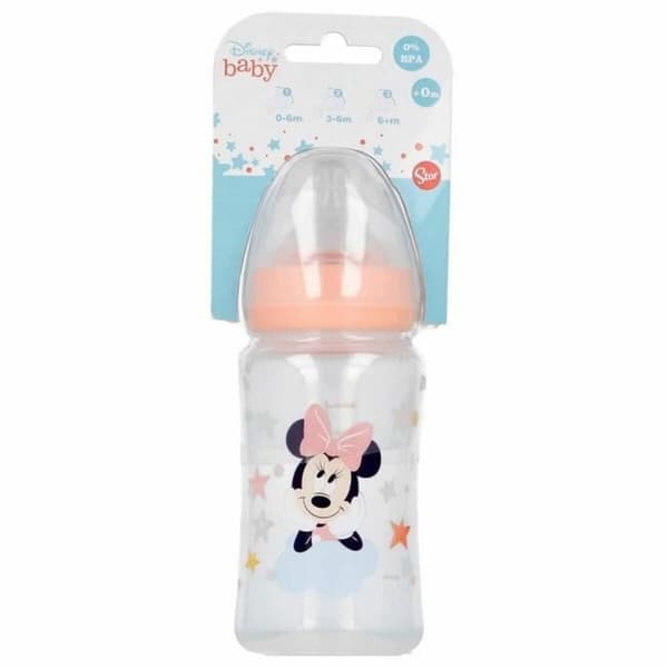 Babys flaske Stor Minnie 240 ml