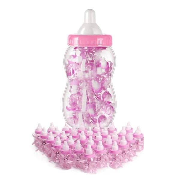 MikaMax Babyflaska Rosa - 24st