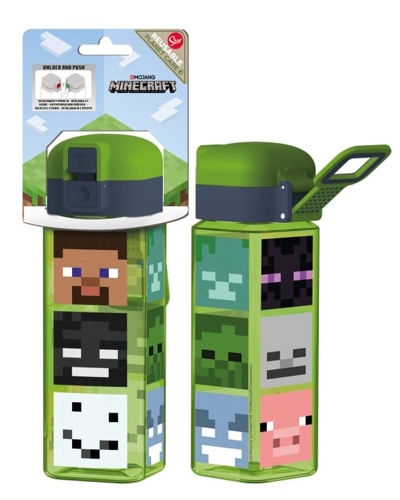 MINECRAFT Stor - Vandflaske - MINECRAFT (40402)
