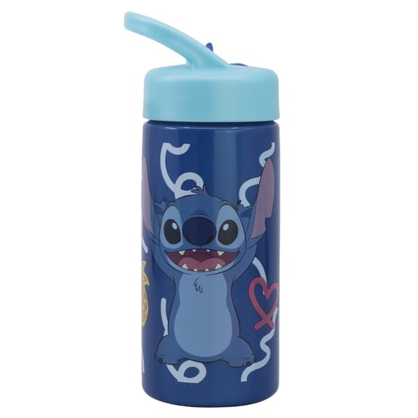 Disney Stitch - Water Bottle with Handle from the Palms Collection 410 ml