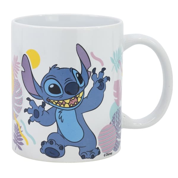 Disney Stitch - Ceramic Mug from the Hawaiian Flower Collection 325 ml