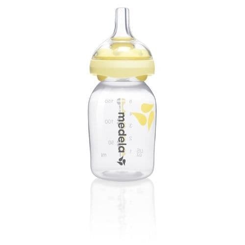 Medela Calma nappflaska - 150ml - Calma napp - Blandad - Gul