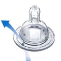 Miniatyrbild 6 av 6: Dodie Initiation+ Anti-kolik nappflaska 3 hastigheter Firefighter Blue 330ml