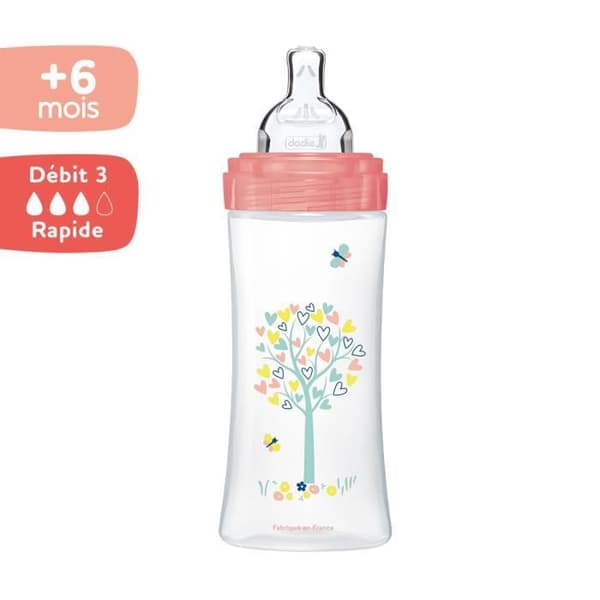 Dodie nappflaska Sensation+ Anti-kolik +6m Doe 330ml