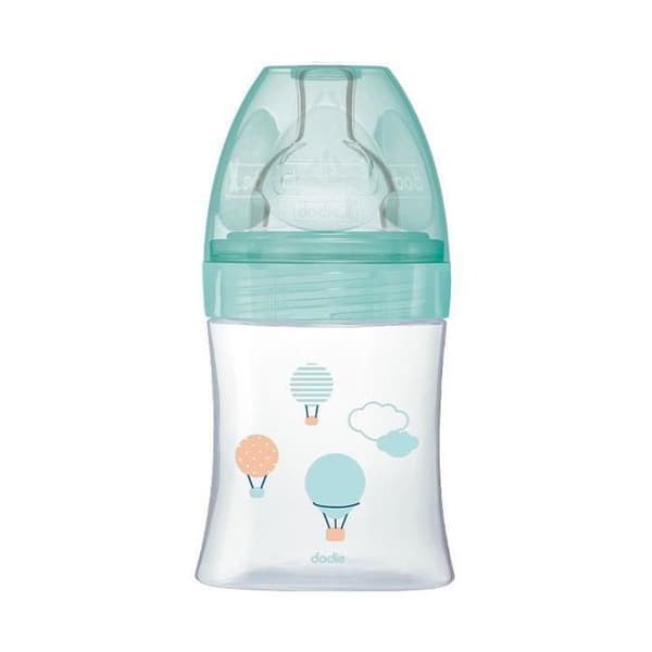 DODIE Sensation+ Turtle anti-kolikflaska 150ml - Plast - Långsamt flöde - Födelse