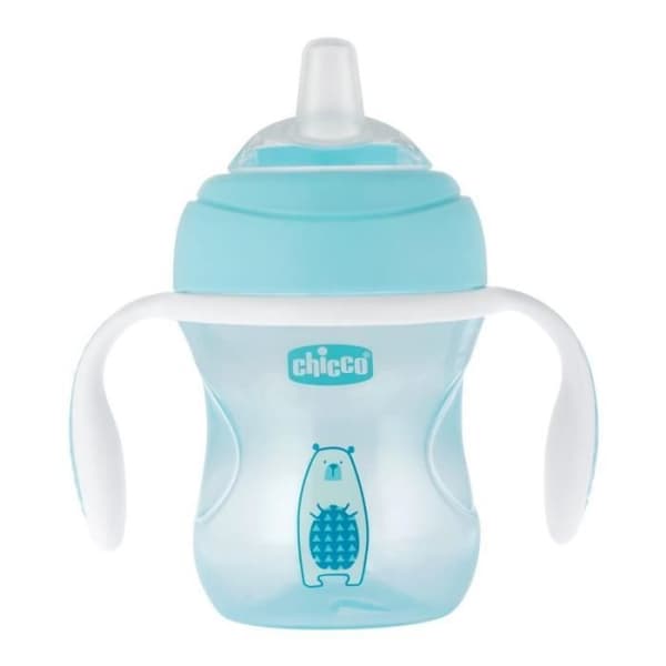 Chicco Baby Transition Cup - Blue Raccoon - 200ml