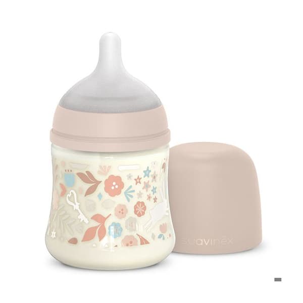 Suavinex, Wonderland, Biberon Suga SXPro S - Wonderland Rose - 150ml