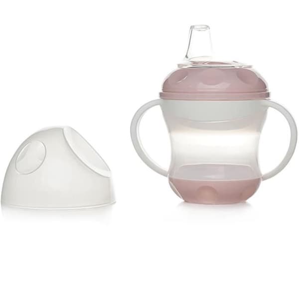 THERMOBABY Lækagesikker kop + låg - Pudderrosa