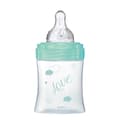 Miniatyrbild 3 av 3: Dodie - Initieringsflaska + glas 150ml Bird Green