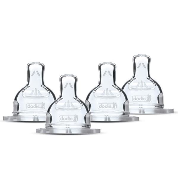Set med 4 platta Dodie Sensation-teister - Flow 5