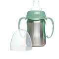 Miniatyrbillede 4 af 6: Træningskop - THERMOBABY - Rustfrit stål - 180 ml - Kaktusgrøn - Ergonomisk og lækagesikker