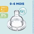 Miniatyrbild 2 av 4: Set med 4 platta Dodie Sensation-teister - Flow 1