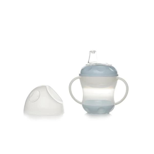 THERMOBABY Läckagesäker kopp + lock - Blå blomma