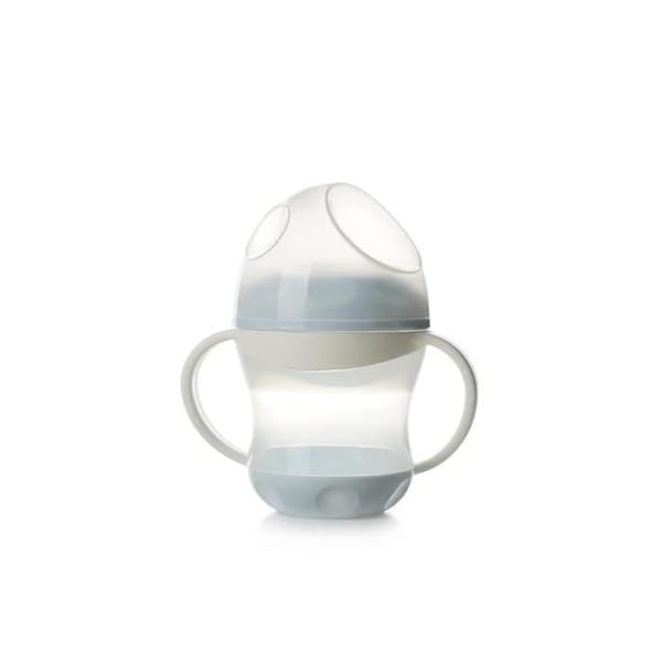 THERMOBABY Läckagesäker kopp + lock - Blå blomma