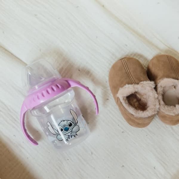 Kahvallinen muki - THERMOBABY - 250 ml - Silikoninen nokka - Lilo & Stitch