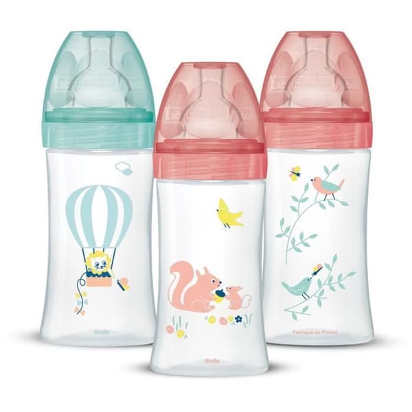 DODIE MAM EB2 - Sensaatiopakkaus - 3 x 270 ml