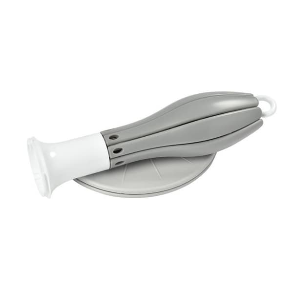BEABA Drip Foldbar Sutteflaske Blomst grå