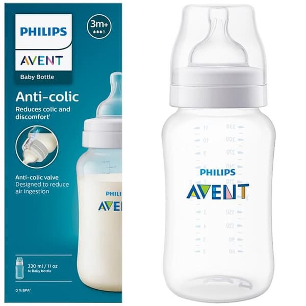 PHILIPS AVENT SCY106/01 ANTI-KOLIKS FLASKA 330ML 3M+ SUGGFLASKA