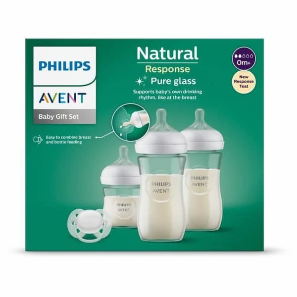 Set med nappflaskor Philips Natural 3.0 SCD878/11