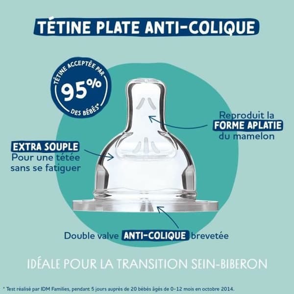 Babys flaske Dodie 270 ml (3 enheder)