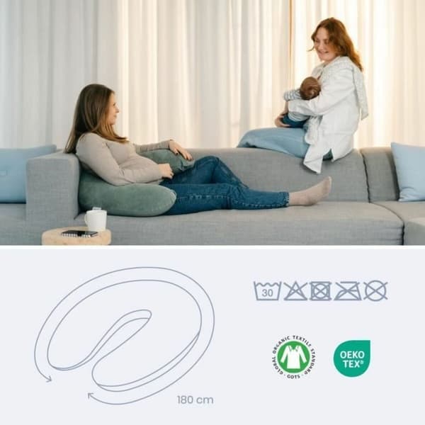 Amningskudde Doomoo Grön