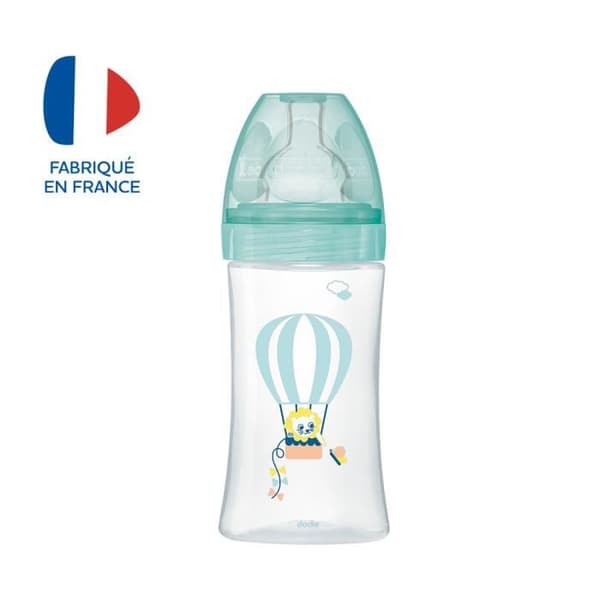 Dodie Sensation+ Anti-kolik flaske +0m Lion 270ml