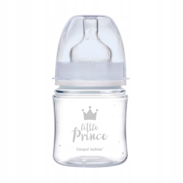 CANPOL Babies EasyStart Royal Antikolikflaska 120 ml BLÅ 1 styck