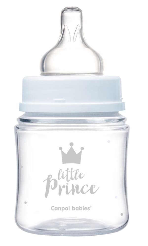CANPOL Babies EasyStart Royal Antikolikflaska 120 ml BLÅ 1 styck