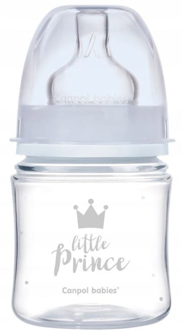 CANPOL Babies EasyStart Royal Antikolikflaska 120 ml BLÅ 1 styck