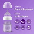 Miniatyrbild 6 av 6: Nappflaska Philips 125 ml 2 Delar
