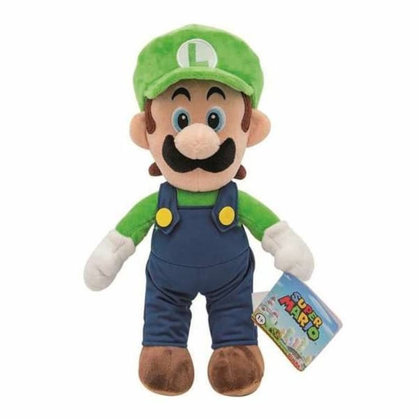 Mjukisleksak Simba Super Mario Bros Luigi (30 cm)