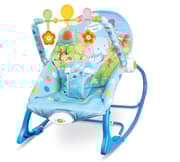 Infant to Toddler Rocker Babysitter med leksak - vibrationer - musik