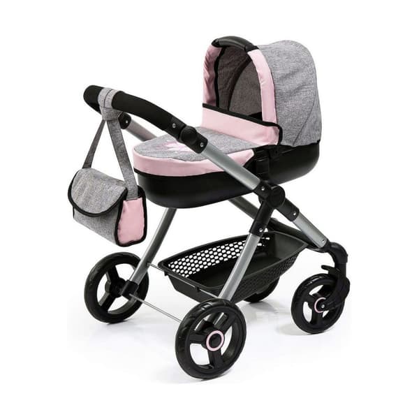 Dockvagn Reig Stule Pram Grå 63 cm