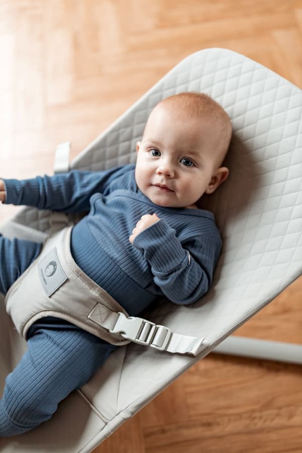 Babysitter Bomull, Ljusgrå