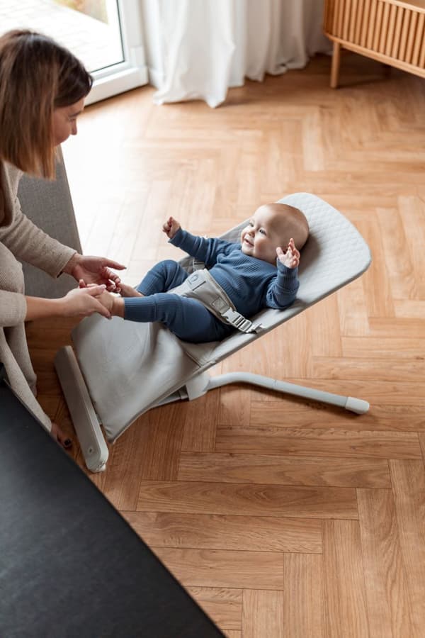 Babysitter Bomull, Ljusgrå