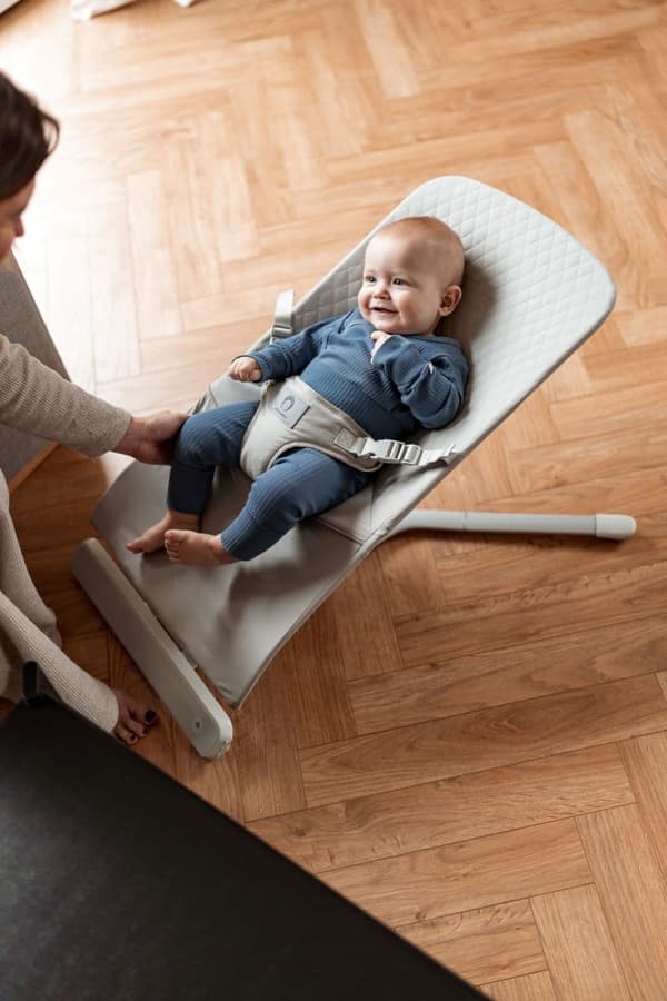 Babysitter Bomull, Ljusgrå