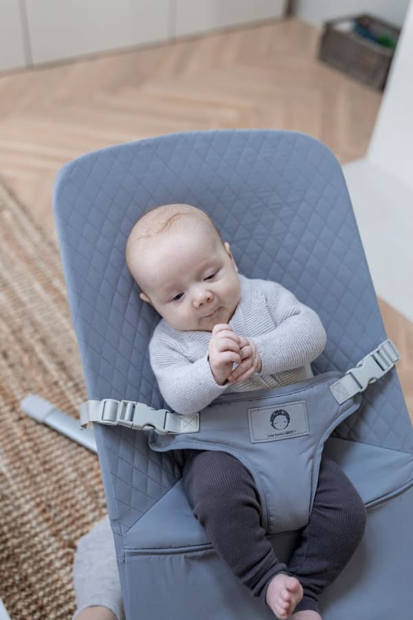 Babysitter bomull, Mörkgrå