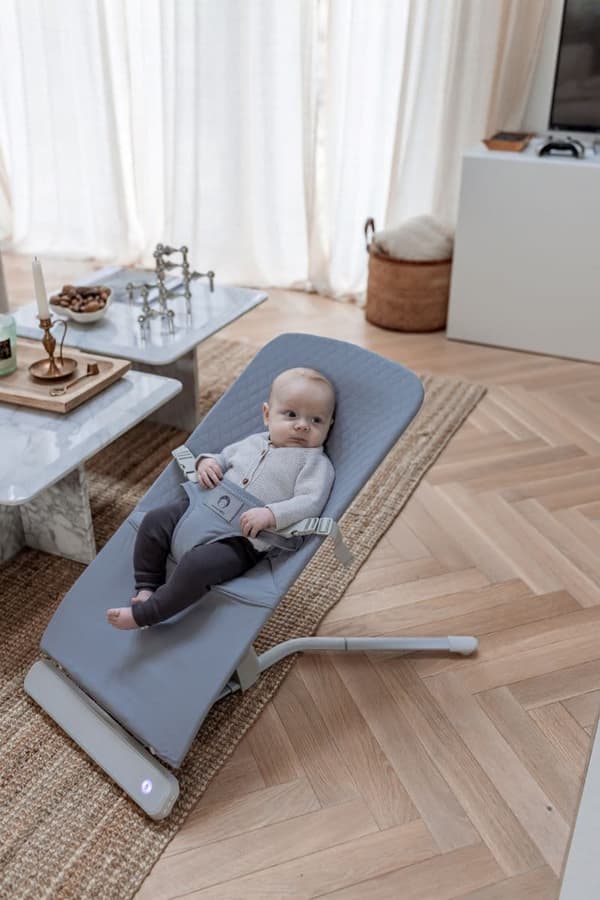 Babysitter bomull, Mörkgrå