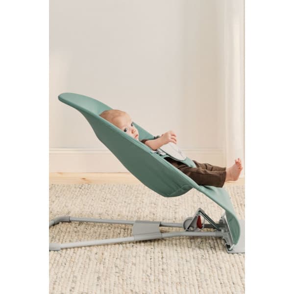 BabyBjörn Bouncer Balance Soft Woven -sæde, jersey salvie